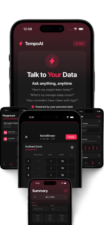 Tempo App Screenshots